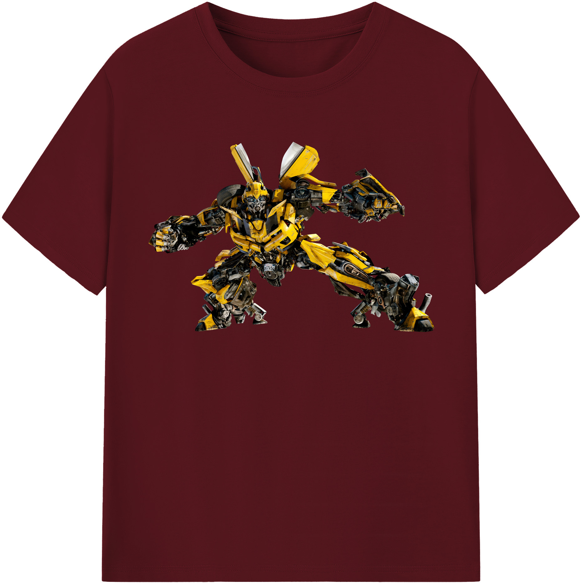 （画像用） Transformers トランスフォーマー 綿100％半袖Tシャツ（フロントプリント）